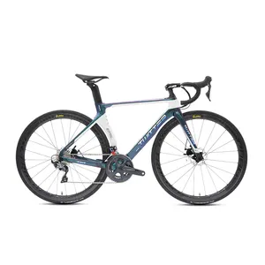 Bicicleta de carreras de carbono, proveedor de China, 22 velocidades, 46/48/50/52/54CM