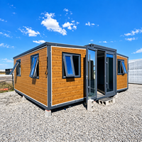 Maison conteneur extensible - Étanche, ignifuge, résistante au vent, isolation phonique, épaisseur 100 mm