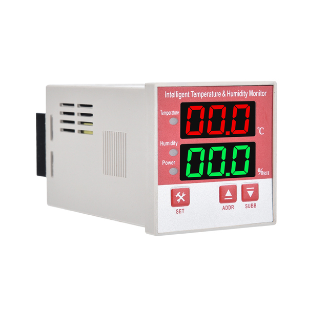 Dual Adjustable Digital Switch Temperature Humidity Controller Display Dual Adjustable Temperature Regulator for Energy Meters