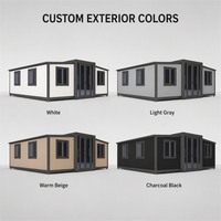 Maison conteneur extensible, cabane de glamping, norme européenne CE ISO9001, ignifuge, maison modulaire préfabriquée durable, fabricant OEM