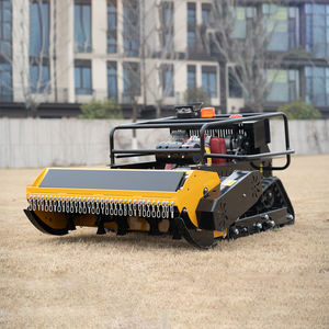 Débroussailleuse forestière diesel télécommandée industrielle tout-terrain pour la coupe de l'herbe sur les pentes montagneuses - Product Image 1