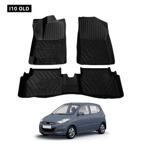 เสื่อปูพื้นรถยนต์ยาง3ชิ้นกันน้ำไม่มีกลิ่นใช้สำหรับ I10 - Product Image 1