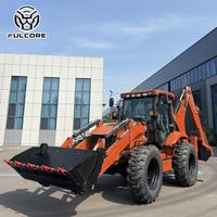 Direktlieferung ab Werk: FULCORE Mehrzweck-Baggerlader mit Leistungsstarkem Dieselmotor für Kommunale Bauprojekte