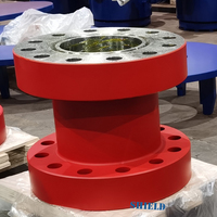 Adaptateur de tête de puits forgé API6A 15000 psi avec bride de raccordement pour équipement de forage