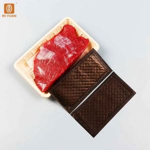 Factory Price High Quality Disposable 160*70mm <b>Meat</b> Fresh Absorbent Pad <b>Meat</b> Soaker Absorb <b>Meat</b> Pack Black Pad for <b>Poultry</b> - Product Image 2