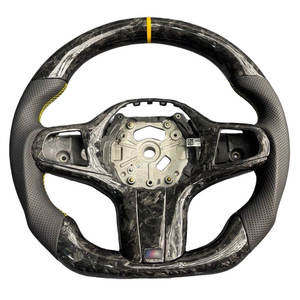 Volante de Fibra de Carbono para <span class=keywords><strong>BMW</strong></span> Serie CS G F30 G20 G22 G23 G26 G80 G81 G30 G32 G34 G36 M3 M4 M5 Volante Deportivo <span class=keywords><strong>M</strong></span> - Product Image 5