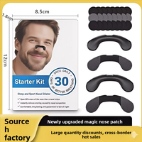 Clip anti-ronflement naturel pour adultes, dispositif de sommeil, bouchon nasal pour une meilleure respiration, patchs corporels (NB1188) certifiés CE, pour le mal de dos