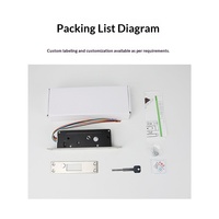 DFD DFD-JY200 Verrou de sécurité électrique silencieux à faible consommation pour ascenseur domestique, personnalisé par le fabricant, pour bâtiment, avec clé, compatible 12V/24V, fonctionnement en cas de panne de courant