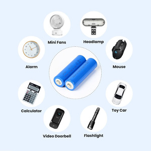 Batería recargable de 3,7 V Batería de iones de litio de 3500mAh Baterías de gran capacidad para linterna LED de faro - Product Image 3