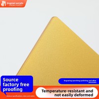 Plaque en plastique à surface lisse Modèle 18 Vente en gros Acrylique nacré personnalisé pour la résine
