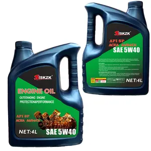 Huile moteur <span class=keywords><strong>Valvoline</strong></span> API SP SAE 20W-50 ACEA, huile de base jaune/rouge pour véhicules à essence, emballage 4L*4PCS, certifié MSDS - Product Image 1