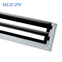 Vente en gros d'alliage d'aluminium Grille d'échappement de plafond de climatiseur Grille d'air linéaire