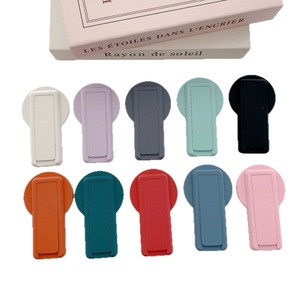 Magnetic Phone <b>Stand</b> Adhesive Foldable <b>Desktop</b> Holder Soft Rubber Multi Color For Office Use - Product Image 4