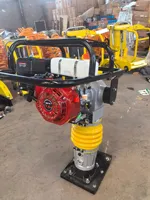 Pilonneuse thermique 80 kg homologuée CE, 7,5 CV, type Jumping Jack, outil durable pour l'entretien routier