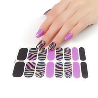 Beautysticker Autocollants pour ongles colorés et à la mode Matière plastique disponible au prix de gros