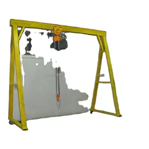 Widely Used Small Gantry Crane Manufacturer High quality 5 ton single girder electric hoist small gantry crane