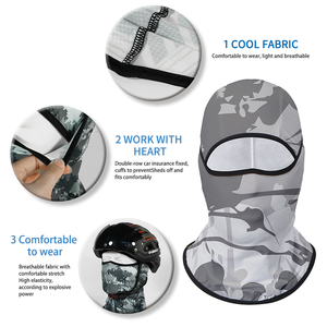 Custom Logo <strong>Personalised</strong> Unisex Cycling 100%Polyester Breathable Common Sun Protection 4 Seasons Full Face Ski <strong>Mask</strong> Cagoule - Product Image 6