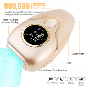 510K Best-Selling pour le visage et le corps Épilateur Refroidissement à la glace Indolore IPL Portable Permanent Usage domestique <span class=keywords><strong>Appareil</strong></span> d'<span class=keywords><strong>épilation</strong></span> au laser - Product Image 3