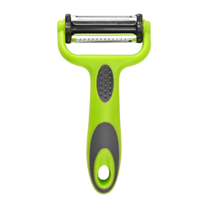 3-in-1 thép không gỉ Peeler, thẳng/răng cưa/juliening lưỡi, hiệu quả nhà bếp lột công cụ - Product Image 1