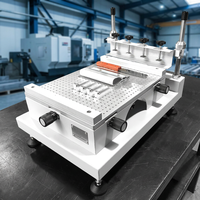 Directo de fábrica, Manual de escritorio, LED, PCB, plantilla de pasta de soldadura, máquina impresora de pantalla, maquinaria de producción electrónica superior
