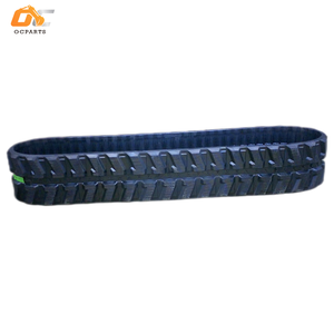Cadena de goma personalizada para excavadora, para quitanieves, cosechadoras y trepadoras de escaleras, para piezas de excavadora usadas - Product Image 1