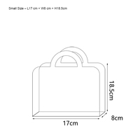 Sac à fleurs en plastique PET BUGU, sac à fleurs transparent, article populaire, sac à fleurs tendance
