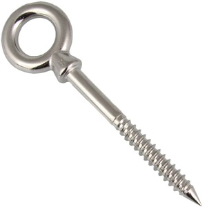 Perno de ojo de acero inoxidable M8 316 para cestas colgantes de uso doméstico - Product Image 5