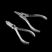 Pince à percer jetable, outils de perçage pour bijoux corporels, kit d'outils pour piercings nombril et nez, pince, ciseaux pour oreilles et mamelons, vente en gros