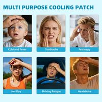 Service OEM/ODM Enokon - Patch de gel rafraîchissant (rafraîchissement rapide) pour enfants 5x12cm avec emballage personnalisé