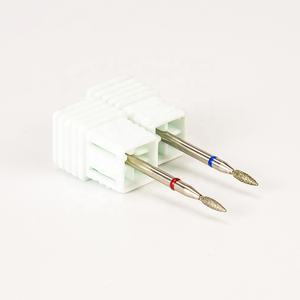 ดอกสว่านเจาะเล็บเพชรแบบหมุนขนาดกลางแบบละเอียด3/32 1.8*7.0มม. ปลอดภัย - Product Image 4