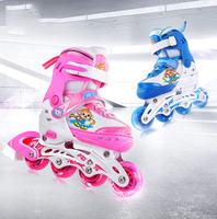 Patins à roulettes quad en ligne pour enfants filles et garçons 3 en 1 avec roulements ABEC-7 entièrement lumineux