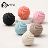 Balle lestée en silicone de qualité supérieure, noyau solide, 1,5 kg, pour le yoga, le Pilates et l'entraînement de force, poids libre