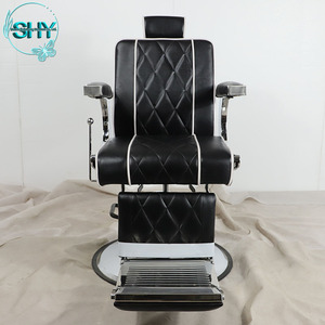 Moderne noir <span class=keywords><strong>pas</strong></span> <span class=keywords><strong>cher</strong></span> prix BarBer rétro hommes huile <span class=keywords><strong>tête</strong></span> chaise salon de coiffure salon de coiffure style chaise de barbier <span class=keywords><strong>à</strong></span> vendre - Product Image 2