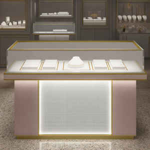Vitrines de présentation de bijoux en verre, armoires de rangement intelligentes personnalisées de luxe pour les magasins de détail - Product Image 3
