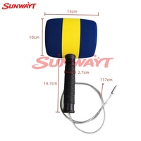 Machine à marteau de jeu pour enfants, série arcade de combat contre les rats, mini, à monnayeur, durable, en plastique de haute qualité, avec marteau éponge de type T, pour jeu ludique et excitant