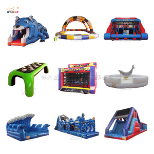 WINSUN Outdoor Playgrounds Professional <strong>Inflatable</strong> Theme Park Games Large Extreme <strong>Inflatable</strong> <strong>Obstacle</strong> <strong>Course</strong> - Product Image 6
