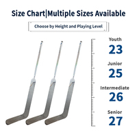 Bâtons de hockey sur glace pour gardiens de but en fibre de carbone de haute qualité, modèles P31 pour jeunes et adultes disponibles