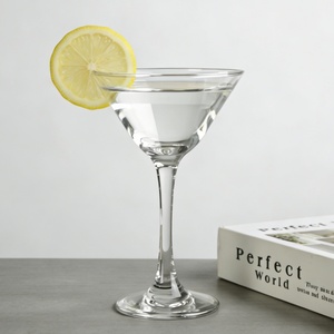 Copas de Cóctel Triangulares con Tallo, Copas de Bar para Cóctel <span class=keywords><strong>Martini</strong></span> 110/170/190ml, Copa de Whisky Personalizable para Bar y Hogar - Product Image 5
