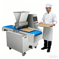 Machine automatique de fabrication de biscuits, extrudeuse multifonctionnelle pour la production de biscuits aux pépites de chocolat