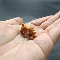 Vente en gros Ornement Chien Mignon Pvc Mini Animal Jouet Capsule Fidget Cadeau de Fête pour Enfants pour Distributeur Automatique