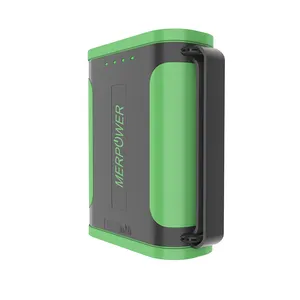 Merpower GP30 Power Bank Usb C Kustom, dengan Pemantik Rokok 12V 24V Pengisi Daya Baterai Cpap