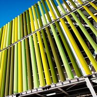 Meilleures ventes de persiennes en aluminium de haute qualité 6063-T5 pour façade de fenêtre