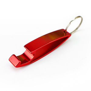 Fábrica al por mayor logotipo personalizado aleación de aluminio abrebotellas multifunción Bar Gadgets llavero abrebotellas de cerveza en blanco - Product Image 3