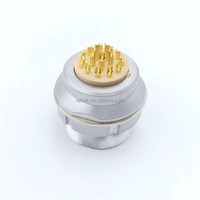 Connecteur autobloquant circulaire Push-pull EEG 5B avec 16 broches compatible avec la prise métallique de haute précision originale de la série B