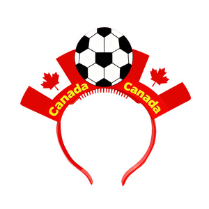 Diademas Luminosas con Banderas Nacionales <span class=keywords><strong>de</strong></span> EE. UU., Canadá y México para la Copa <span class=keywords><strong>Mundial</strong></span> <span class=keywords><strong>de</strong></span> Fútbol 2026, Artículos para Fanáticos <span class=keywords><strong>de</strong></span> Clubes y Equipos - Product Image 1