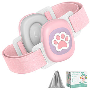 अनन्य बेबी सिलिकॉन इयरमफ्स समायोज्य फोल्डेबल पुनः प्रयोज्य शोर संरक्षण कान रक्षक - Product Image 1