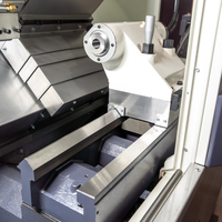 Tour Horizontal Cnc de corée du sud, tour incliné avec système Fanuc, roue en alliage, tour de coupe diamant, Machine