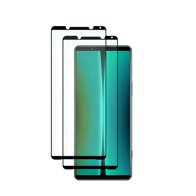 Full Cover Explosion-Proof Anti-Glare Tempered Glass Screen Protector for or Sony Xperia 10V III Xperia 1V III Xperia 5 VI