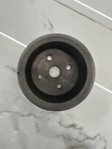 JISION CAT 320C 320D <b>Water</b> Pump Pulley For Excavator Caterpillar 212-8584 2128584 - Product Image 2