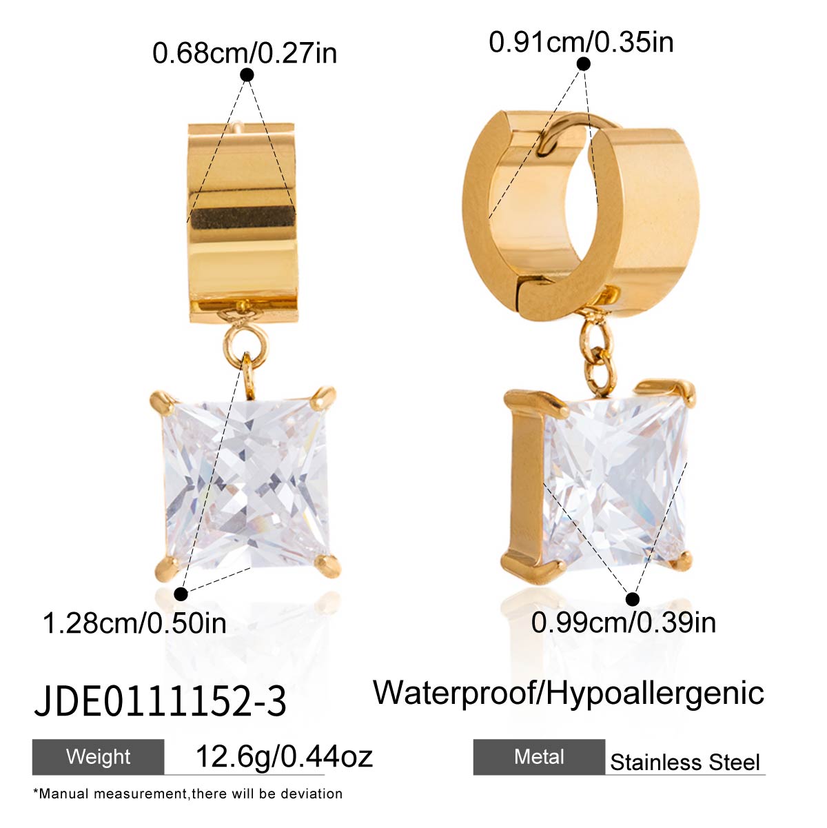 Or 18 carats JDE0111152-3